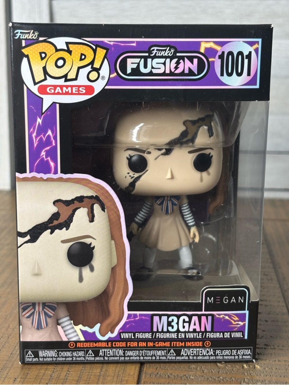 M3GAN Funko Pop #1001 - Modern Horror Box Flaw / Read Description